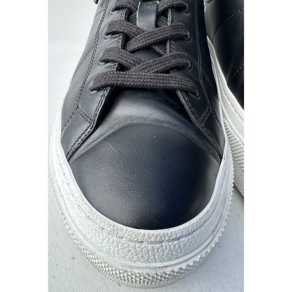 Givenchy Mens Tennis Shoes City Sport Sneakers Size 44 Black / White Logo main image 4